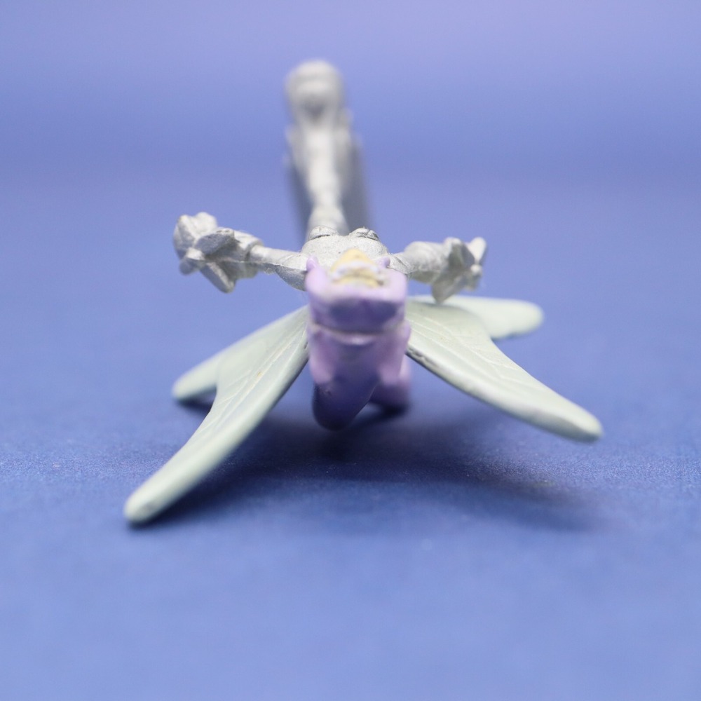 2002 Bandai H-T Digimon Digital Monsters Silver Fairimon Kazemon Mini Figure - Picture 8 of 9